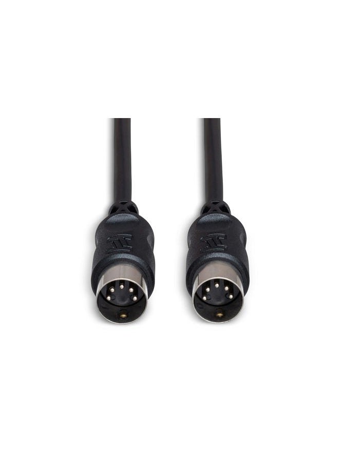 Hosa MID-305BK 5-Pin DIN to 5-Pin DIN MIDI Cable, 5 Feet - Image 4