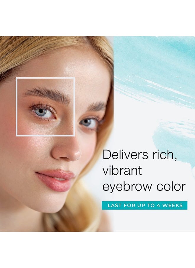 SPORT COSMETICS Eyebrow Color For Women, 3 Application Kit, Light Brown  - Image 3