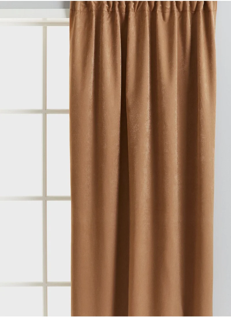 H&M 2-Pack Velvet Blackout Curtains