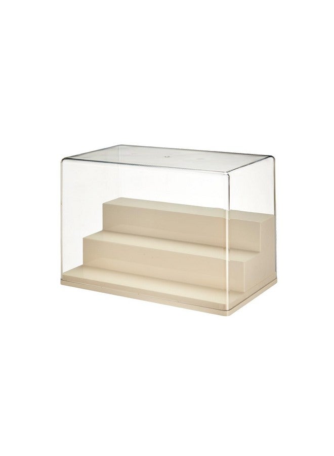 WMM Display Case for Minifigures Action Figures Blocks, Display Box for PopMart Sonny Angel Figures with Three Layers of Stairs, Gifts for Minifigure Collectors Lovers - Image 1
