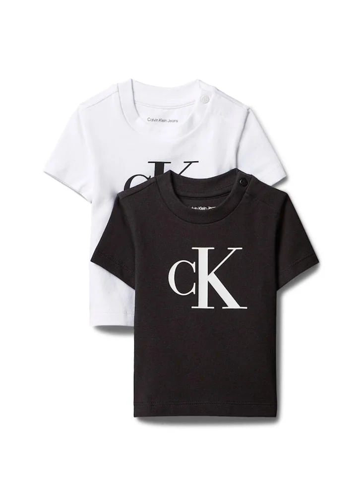 Calvin Klein Jeans Infant 2 Pack Logo T-Shirt
