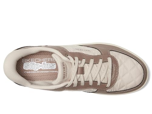 Skechers Court & Classics Womens,Sport Court 2.0-Daily Journey,TPBR,7.5 M US Taupe/Brown - Image 3