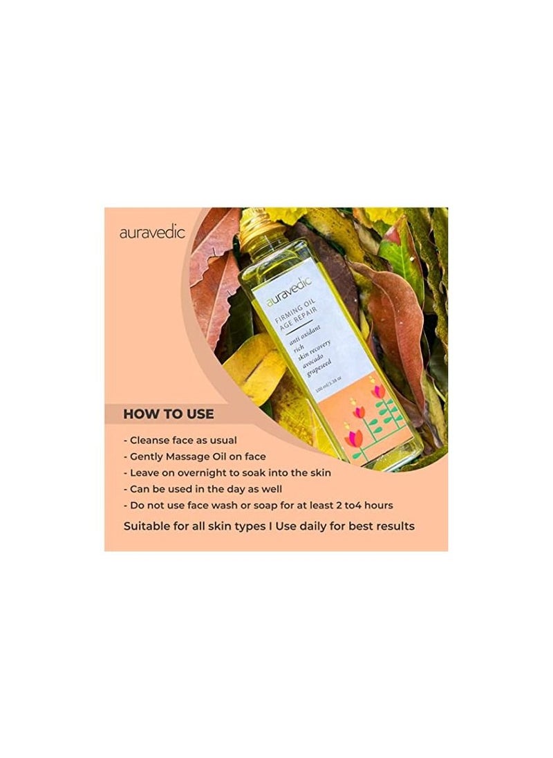 Auravedic Auravedic Firming Avocado Grape seed Age Repair oil  - Image 5