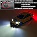 ERBADIHAGO Toy Cars Compatible for Lancer Evolution IX 132 Metal Model Car Pull Back Car Toys with Light and Sound Toys Car Collectible Model for Children Age 3 Year Old Yellow - Image 4