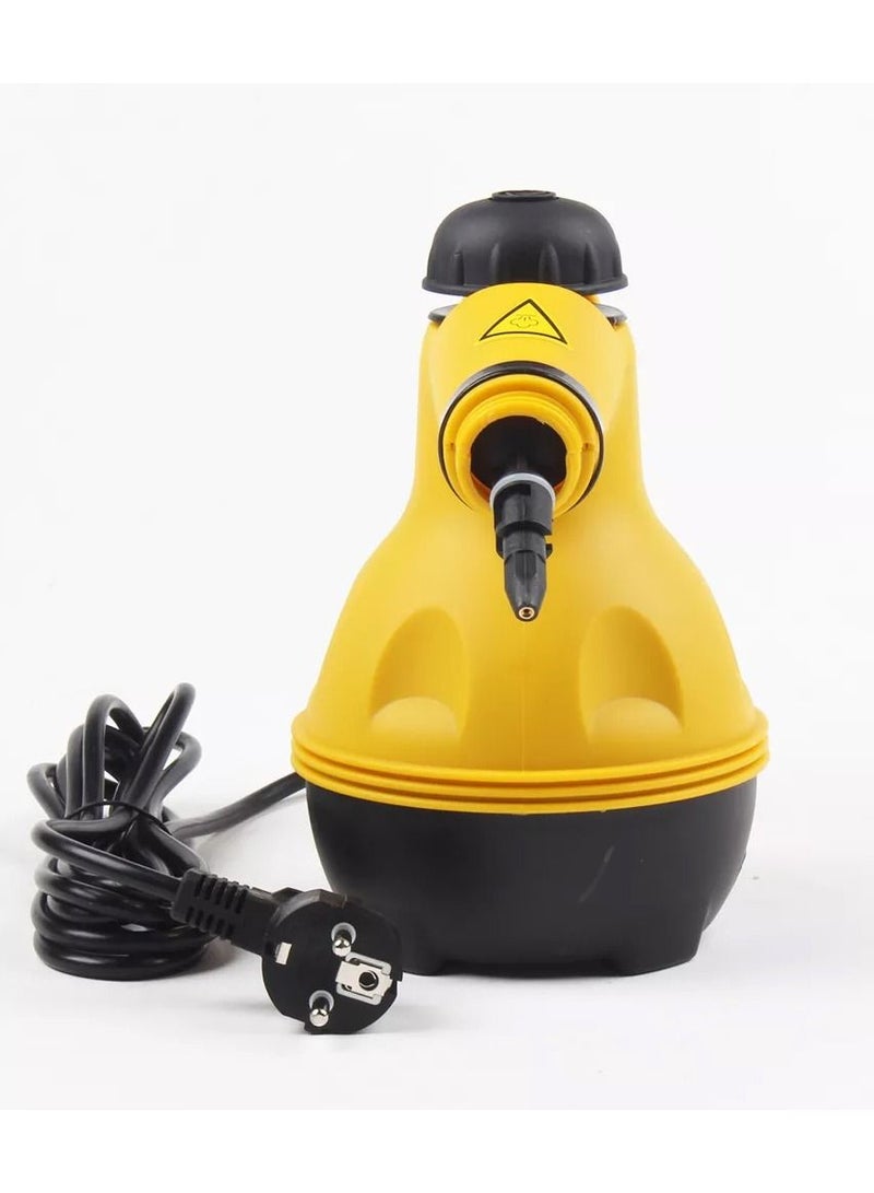 DubaiGallery Multipurpose Electric Steam Cleaner Handheld Portable Steamer Home Cleaning Accessories Kitchen Brush Tool EU Plug Hot Sale - Image 2