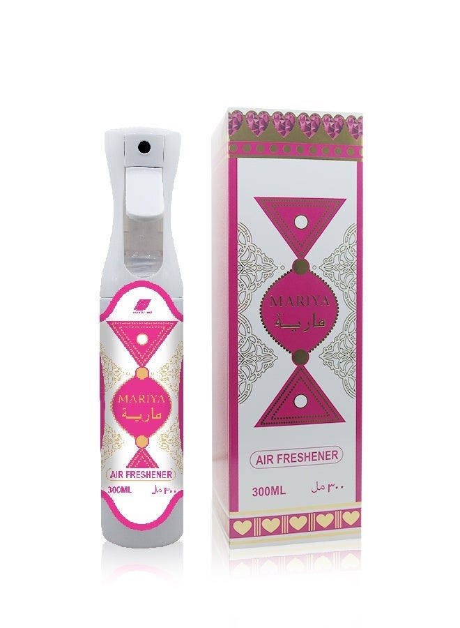 ARD PERFUMES Mariya Air Freshener Spray for Home, Office & Car - 300ml into Arabic this line - Image 2