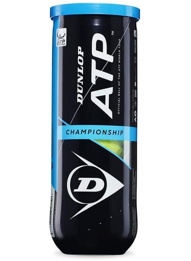 DUNLOP Dunlop ATP Champion Tennis Ball - for clay, hard courts and grass  - Image 1