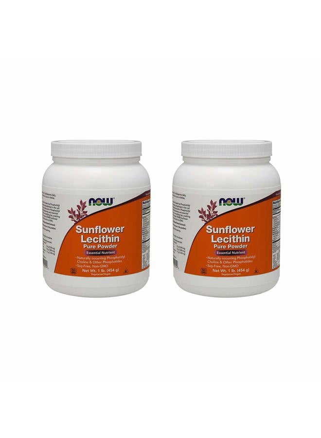 now Sunflower Lecithin Powder (sold as a 2 pack) - Image 1