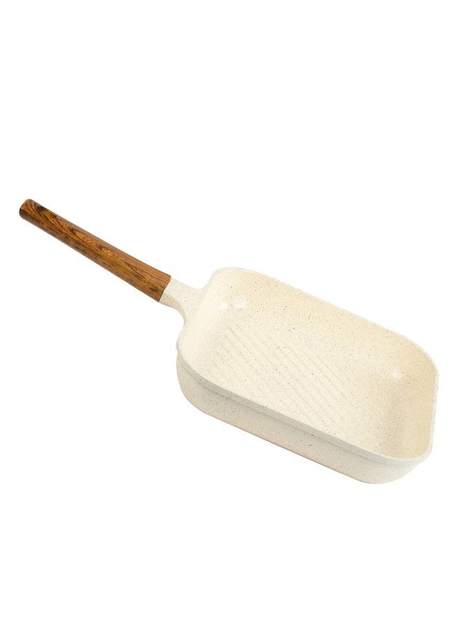 Glory Grill Granite Non Stick Premium Size 28 cm Beige - Image 2