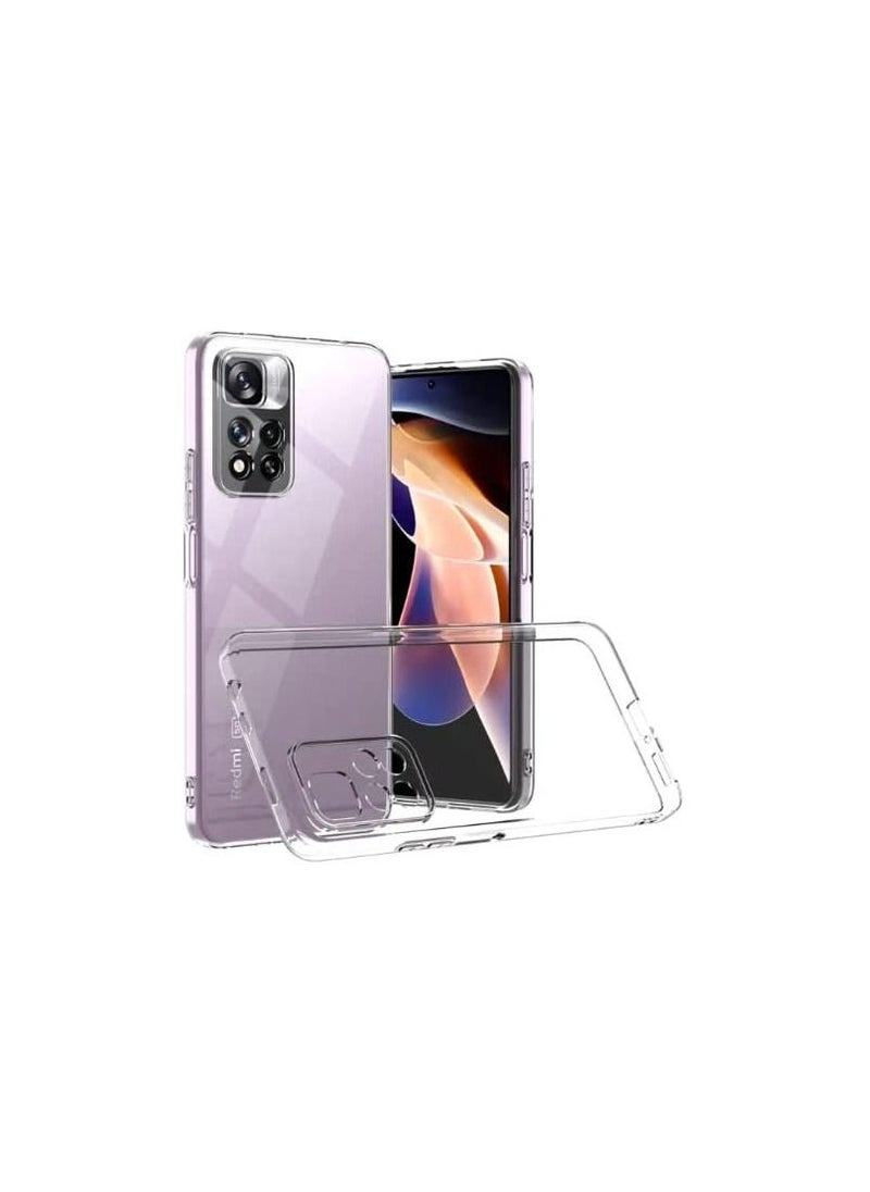 Generic Transparent TPU Case For Xiaomi Redmi 10 Soft Silicon Cover Ultra Thin Clear Phone Back Case  - Image 1