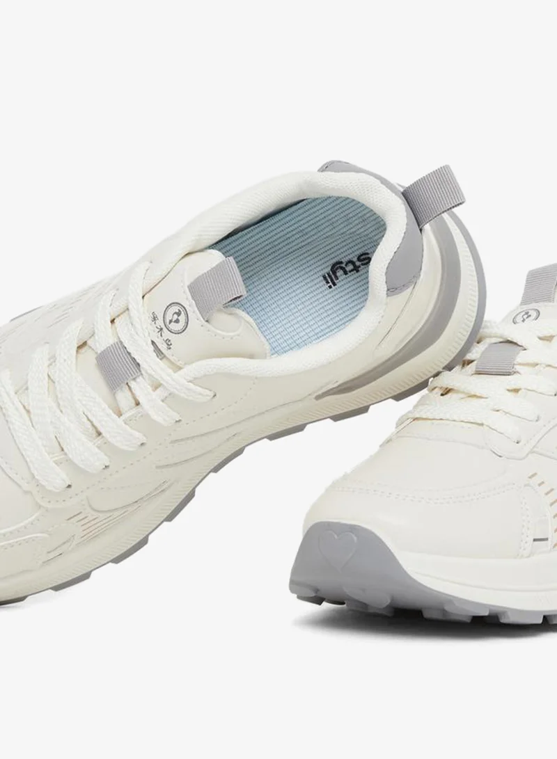 Styli Active Chunky Sole Lace Up Sneakers