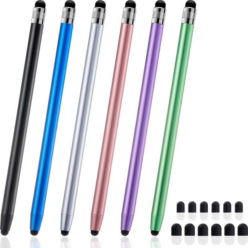 ChaoQ Stylus Pen for Touchscreen, 6pcs High Sensitivity and Precision Stylus Pen for iPad iPhone Android Suitable for All Touch Screens - Image 1