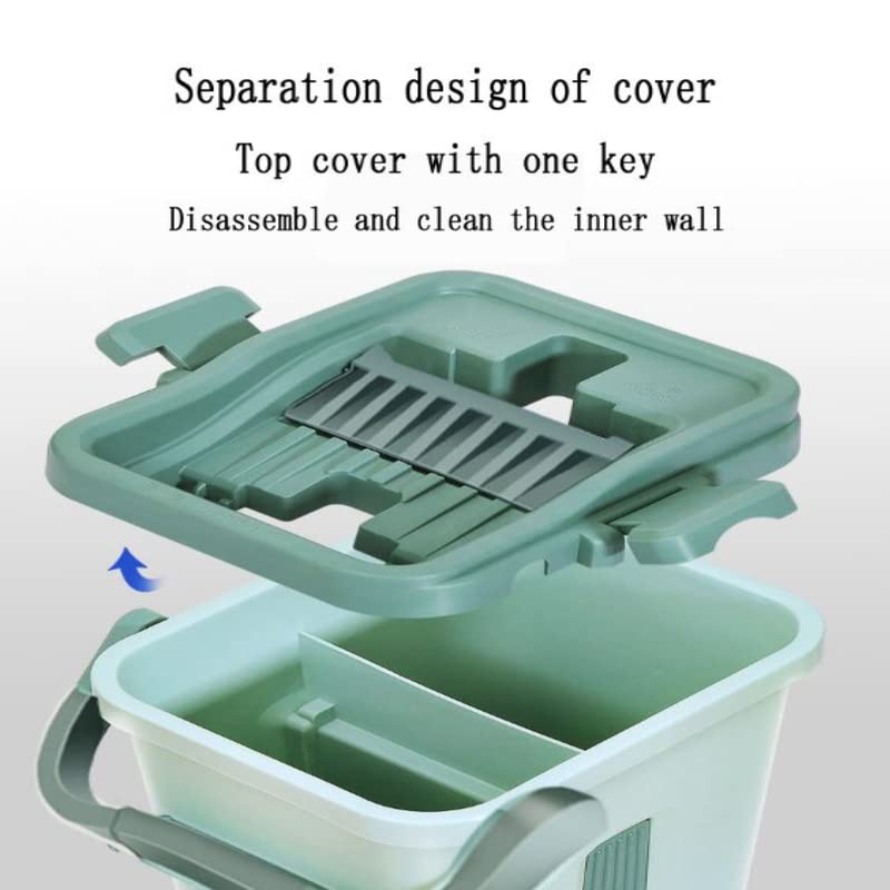 UPKARANWALE Spare Parts of Pureatic Mops Refill Pads Darts Scrapper Plastic Head Large Bucket Mop Accessory 38 CM X 12 CM - Image 4