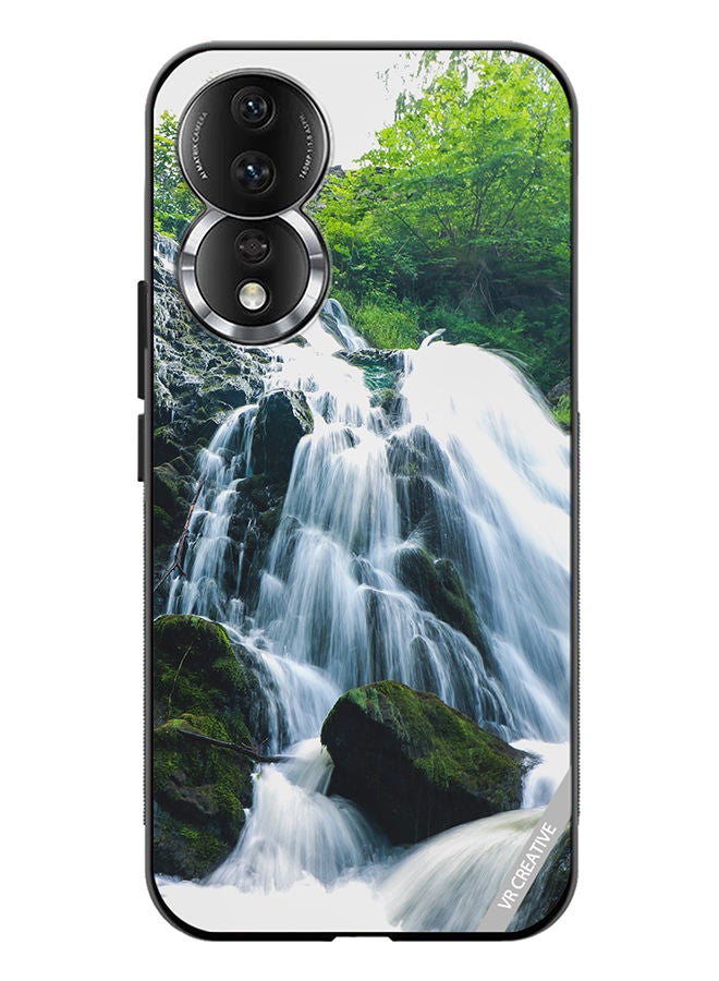 VR CREATIVE Protective Case Cover For Honor 80 Waterfall Design Multicolour - Image 1