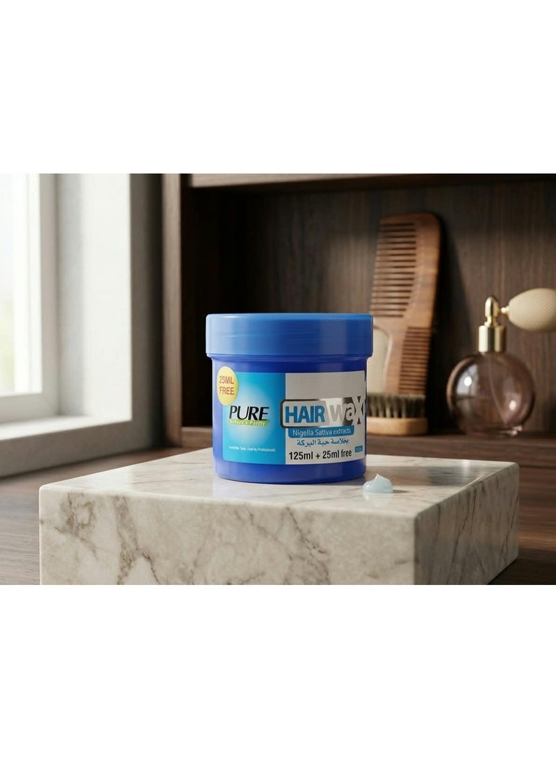 Pure Hair Wax Cream with Black Seed Extract, 125ml + 25ml Free - Image 2