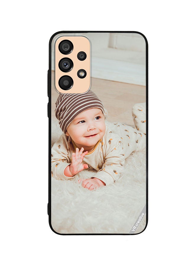 VR CREATIVE Protective Case Cover For Samsung Galaxy A72 Hii Baby Design Multicolour - Image 1