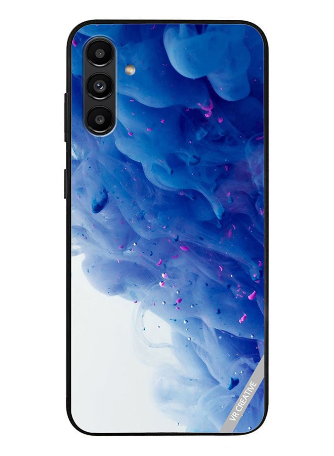 VR CREATIVE Protective Case Cover For Samsung Galaxy A13 5G Blue Abstract Design Multicolour - Image 1