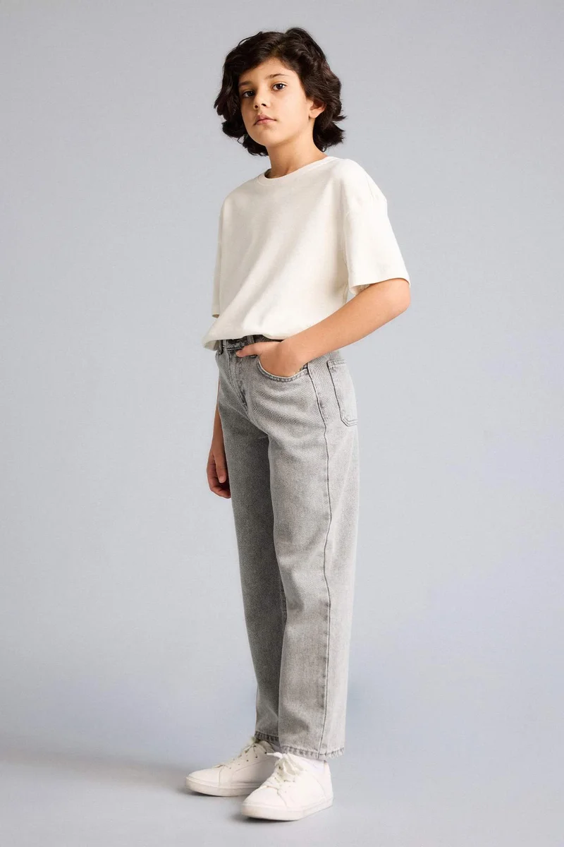ديفاكتو Wide Leg Denim Trousers