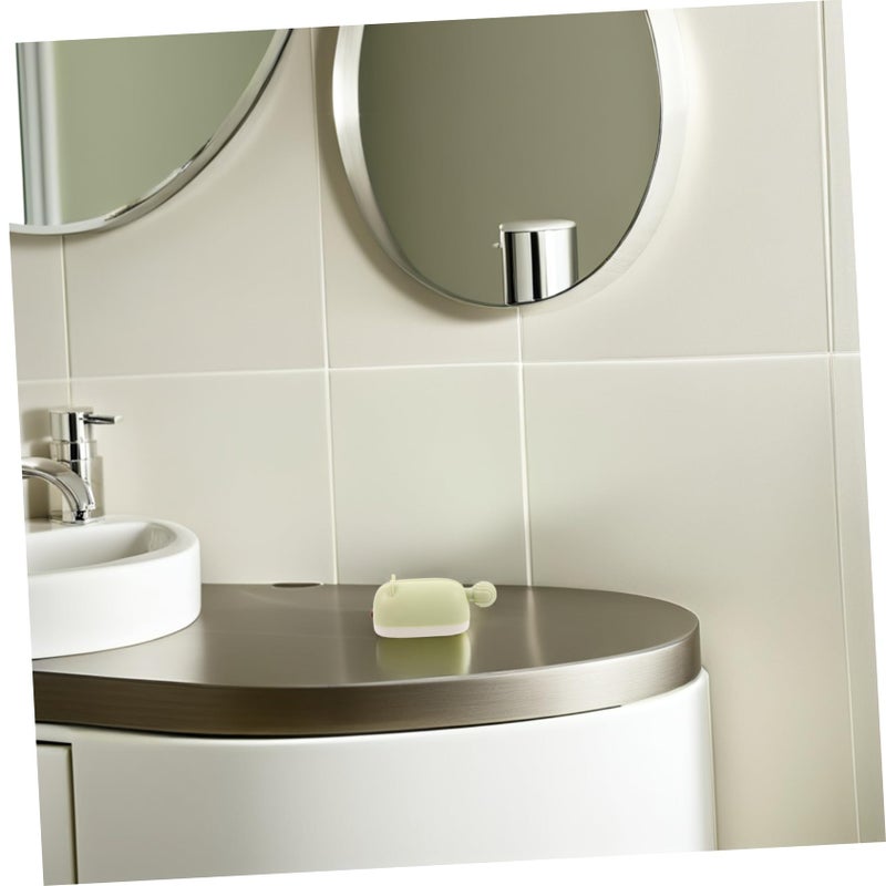 Light Green Automatic Toothpaste Dispenser Wall Mounted Bathroom Organizer For Kids - Image 5