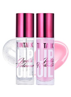 Tintark Professional Lip Plumper Set Instant Plump Moisturizer and Softer Lips Double Fix for Lip Hydrate and Volumize DUO ACTION Lip Gloss Plumping Hydrating Lip Oil Reduces Lip Lines for a Fuller  - Image 1