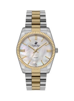 BEVERLY HILLS POLO CLUB Beverly Hills Polo Club BP3172C.220 Women's Analog Display Watch & Metal Strap Silver  - Image 1