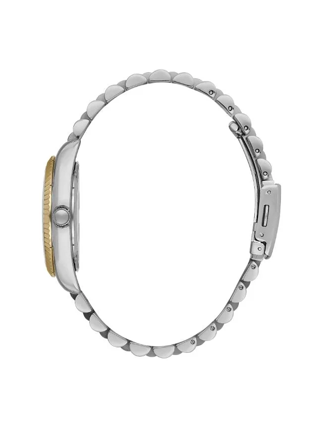 BEVERLY HILLS POLO CLUB Beverly Hills Polo Club BP3172C.220 Women's Analog Display Watch & Metal Strap Silver