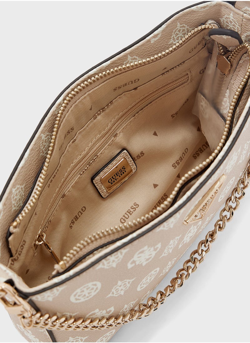 GUESS Noelle Mini Top Zip Clutch  - Image 5