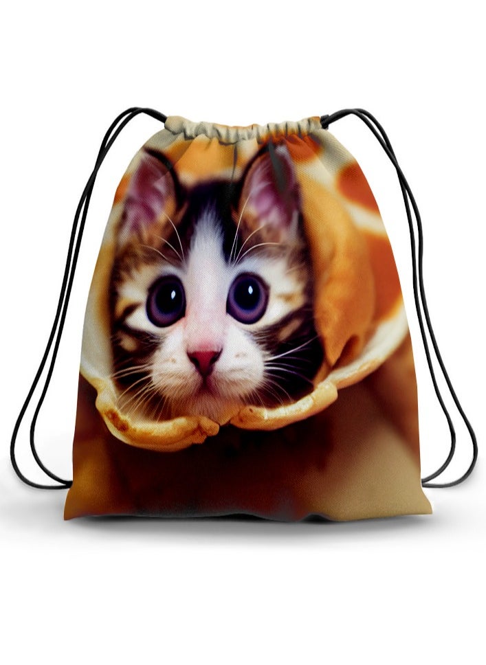 Tat - Drawstring Backpack - Image 1