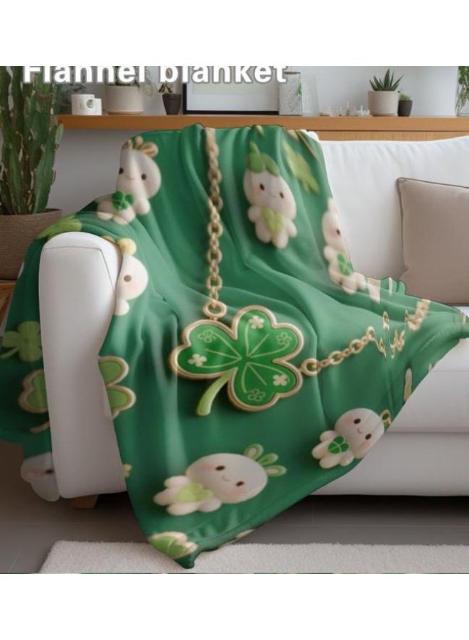 general Flannel thin blanket (warm and comfortable, suitable for sleep, gaming, dust removal and sandproof) 150cm*200cm - 14 - Image 4