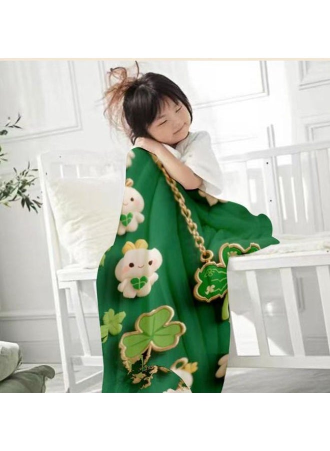 general Flannel thin blanket (warm and comfortable, suitable for sleep, gaming, dust removal and sandproof) 150cm*200cm - 14 - Image 1