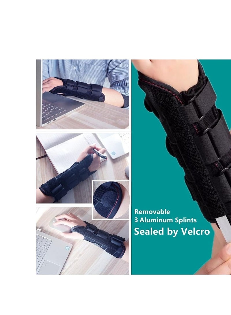 KENSON Carpal Tunnel Splint Brace Adjustable Wrist Support Brace Breathable Hand Support Splint for Wrist Pain Relief Arthritis Sprains Fits Both Hands - Image 5