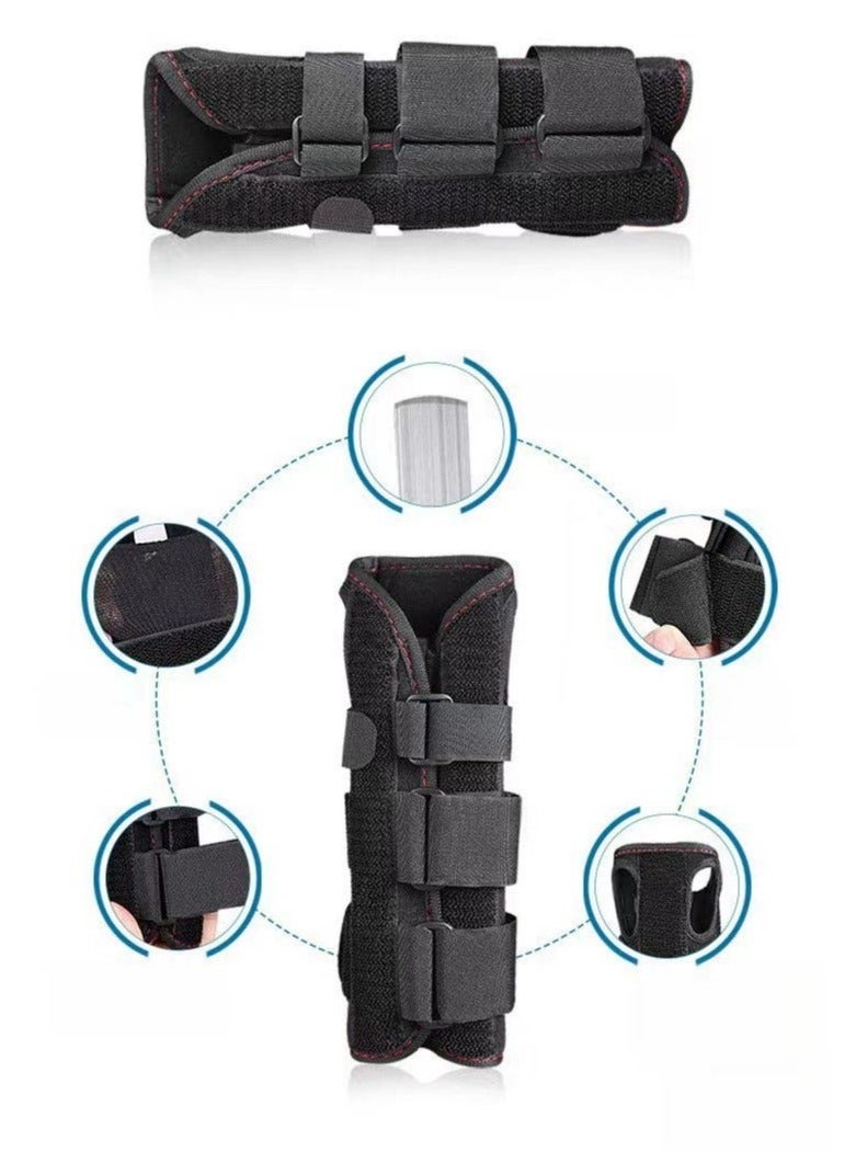 KENSON Carpal Tunnel Splint Brace Adjustable Wrist Support Brace Breathable Hand Support Splint for Wrist Pain Relief Arthritis Sprains Fits Both Hands - Image 2