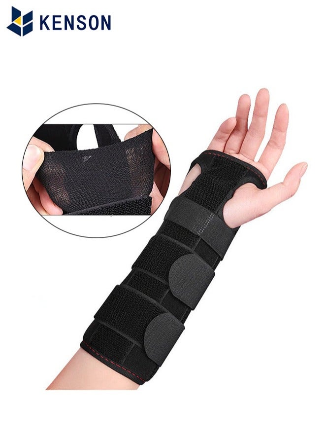 KENSON Carpal Tunnel Splint Brace Adjustable Wrist Support Brace Breathable Hand Support Splint for Wrist Pain Relief Arthritis Sprains Fits Both Hands - Image 1