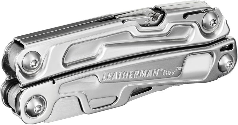 LEATHERMAN أداة متعددة الاستخدامات بحجم الجيب مع فتاحة عبوات ومفكات، من الفولاذ المقاوم للصدأ - Image 2