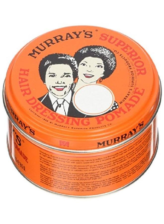 Murrays - Murray'S Superior Hair Dressing Pomade 3 Oz Per Jar (2 Pack) - Image 1