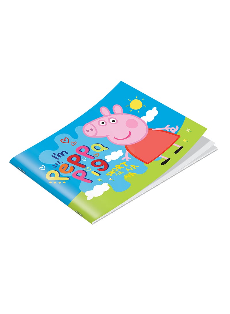 Peppa Pig Drawing Book-Bind-Med 24X34-20Sh