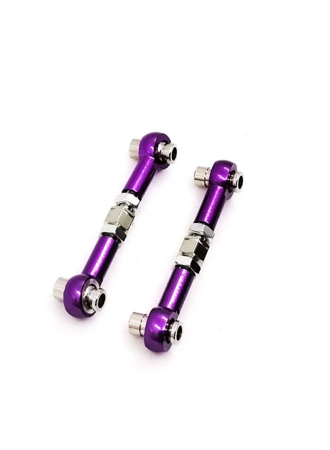 HSP 94123 And Other Automotive Upgraded Metal Parts Aluminum Alloy Steering Gear Tie Rod 102017 122017-Color:Green - Image 3