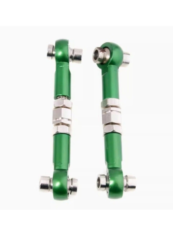 HSP 94123 And Other Automotive Upgraded Metal Parts Aluminum Alloy Steering Gear Tie Rod 102017 122017-Color:Green - Image 1