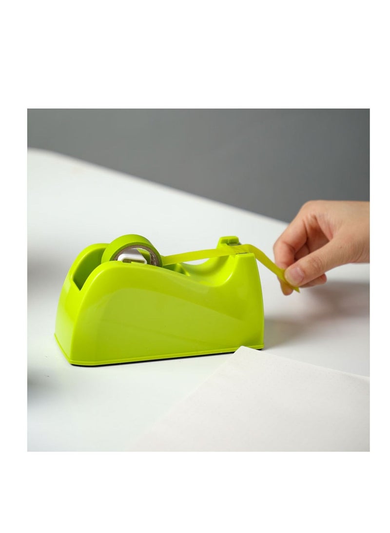 Deli 3-Piece Tape Dispenser Set Assorted Colours - Image 2
