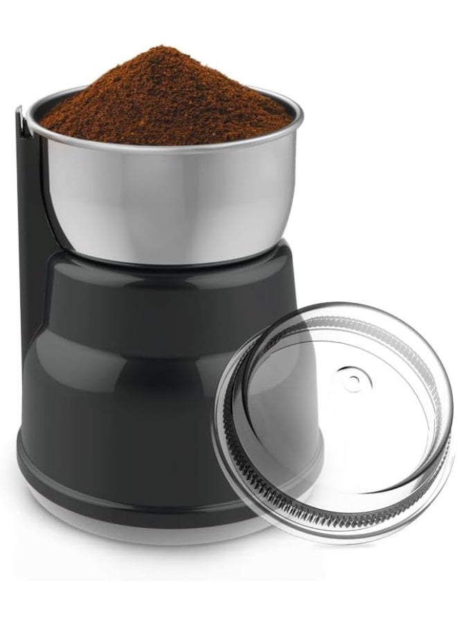 Saachi NL-CG-4972-BK Electric Coffee Grinder, 100g Capacity, 300W, Black - Image 2