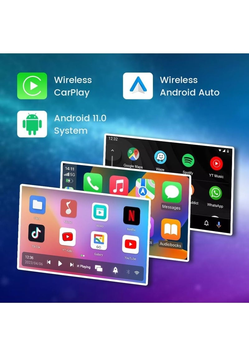 Carlinkit Carlinkit Ai Box Android 11 Unlock Video Streaming,Live Broadcasting  Qualcomm Quad core 3+32GB Memory 5.8Ghz WiFi & Dual Bluetooth Only Applicable Factory Wired CarPlay Cars  - Image 2