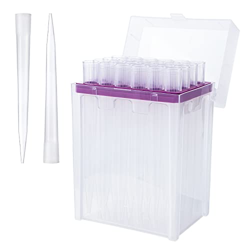 FOUR E'S SCIENTIFIC 10ml Pipette Tips - Universal 10000ul Sterile Pipette Tips Racked RNase/DNase Free & Pyrogen Safe, Autoclavable, 1 Rack 24 Tips - Image 1