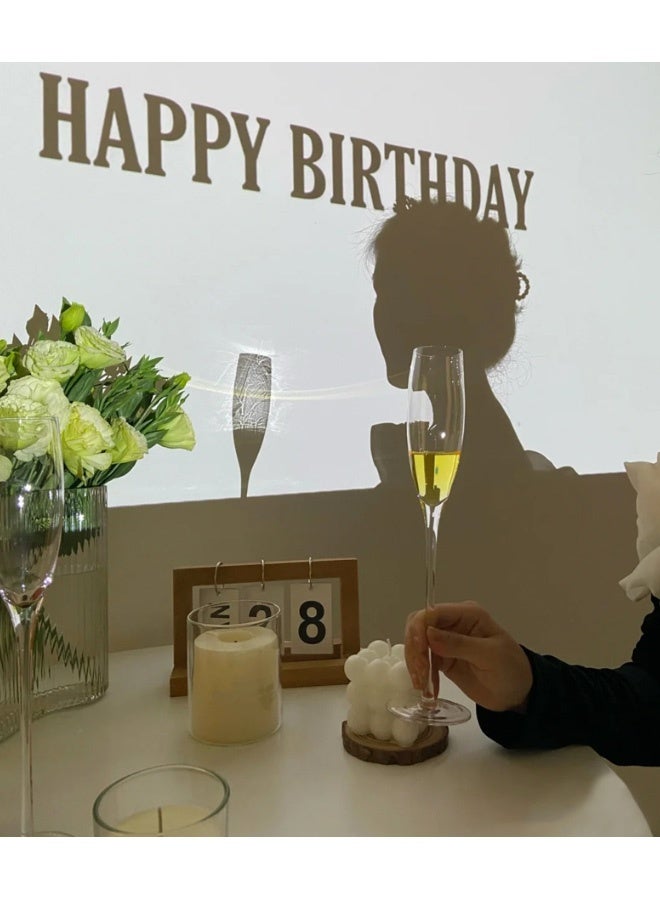 Birthday Projector Lights Creative Projector Indoor Outdoor Wall Party Backdrop Decoration Boys Girls Birthday Party Decoration  - Image 3