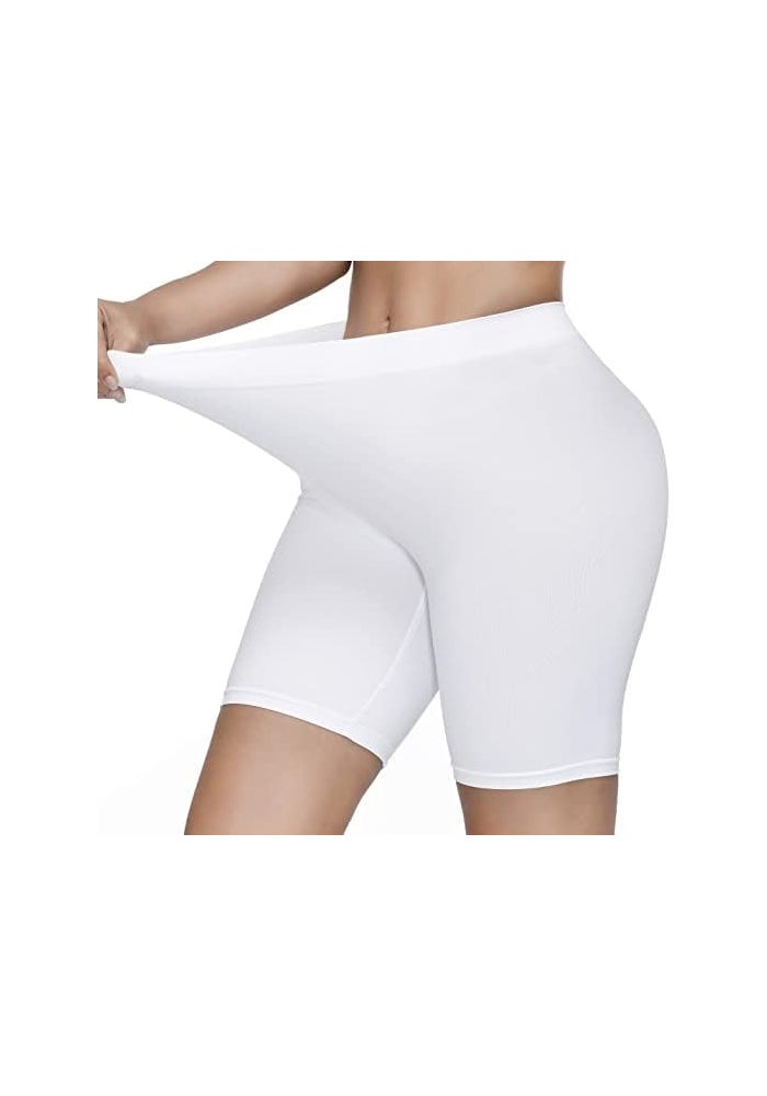 Mysha Women's High Waist Seamless Cycling Shorts - Soft Cotton Spandex Biker Shorts for Yoga and Everyday Wear - Image 4