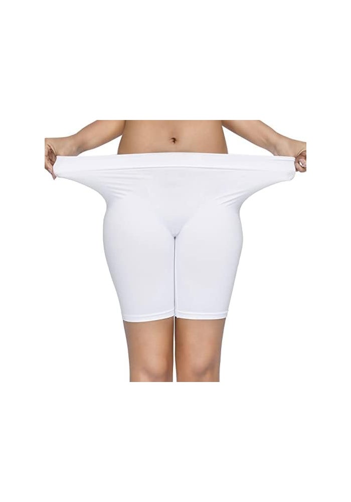 Mysha Women's High Waist Seamless Cycling Shorts - Soft Cotton Spandex Biker Shorts for Yoga and Everyday Wear - Image 3