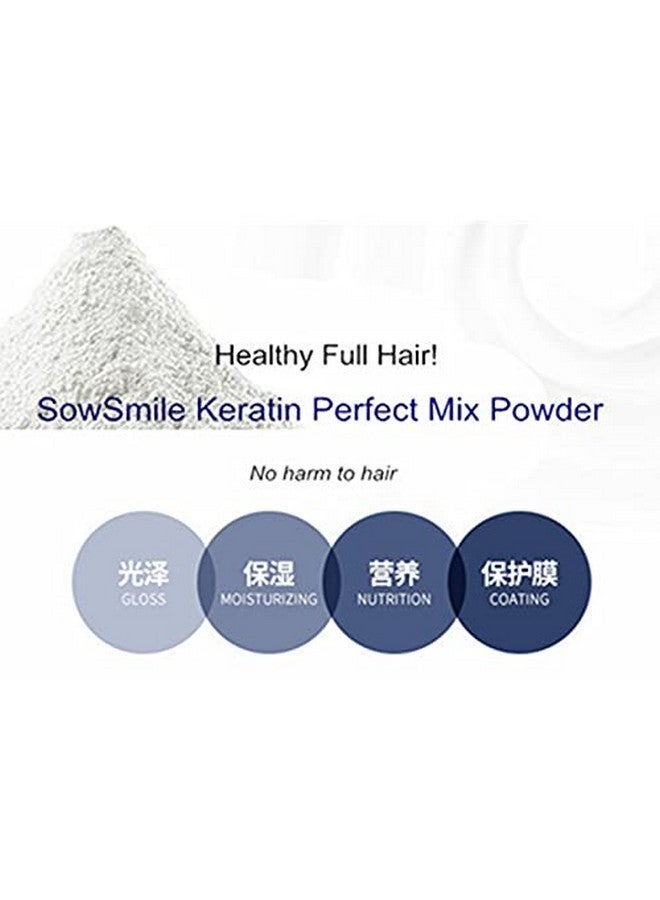 sowsmile Keratin Collagen Silk Hair Scalp Care Lengthen Vitamins Serum Treatment Perfect Mix Powder BCCA - Image 5