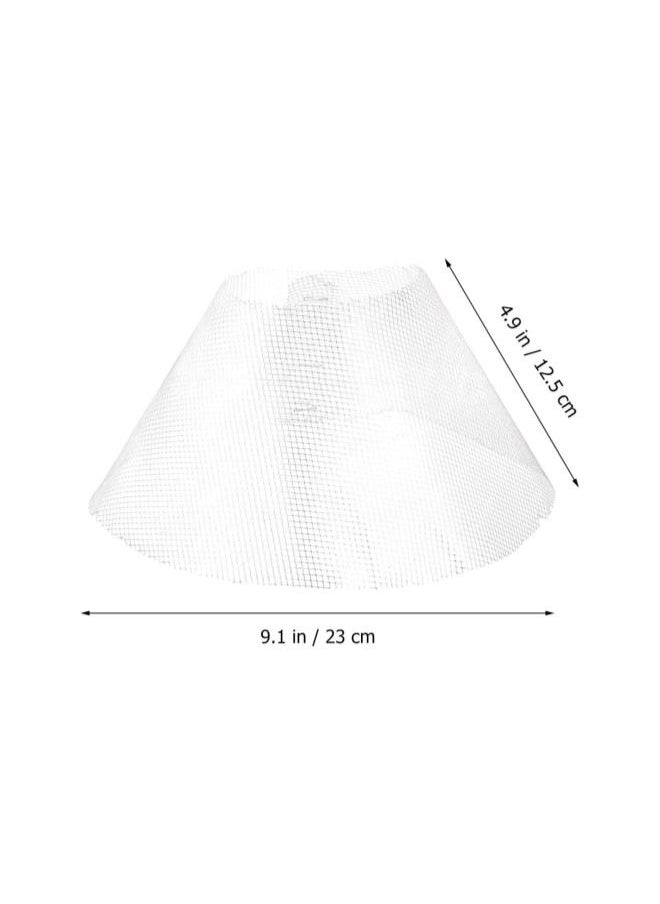silvercnc - silvercnc 10Pcs 23CM Round Grease Filter for Range Hood Kitchen Cooking Practical Iron Range Hood Vent Grease Filter Replacement Mesh Net Cooker Hood Accessories 23X23X12. 5CM - Image 1