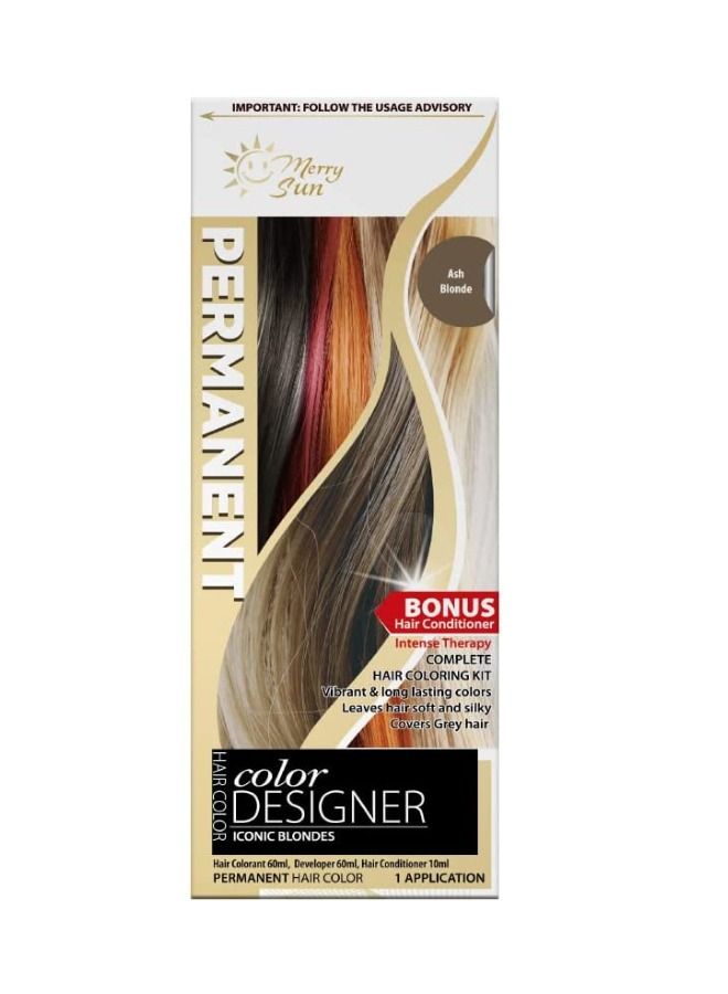 merry sun Hair Coloring Kit Ash Blonde
