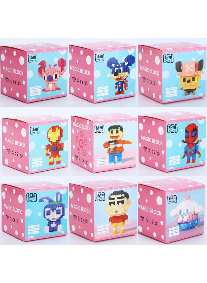Spot Tiny Particles Building Blocks Children's Puzzle Assembled Boys And Girls Creative Handmade Diy Educational Toys - Image 3