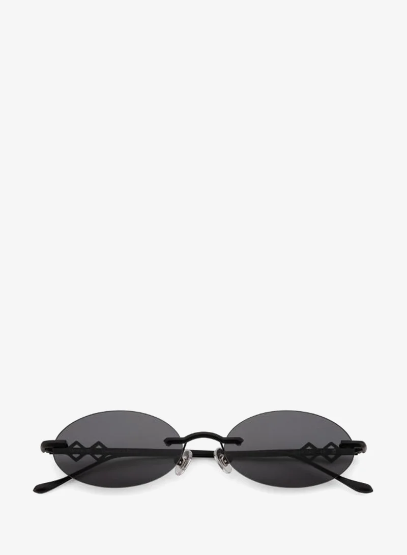 Karen Wazen  Vicky Oval Sunglasses for Women | Best Price UAE